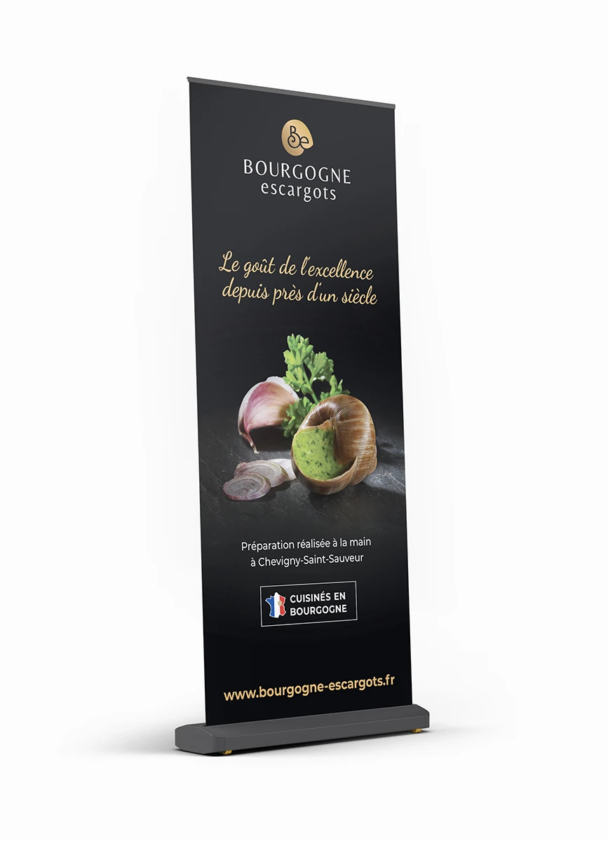 Kakemono Mockup Bourgogne Escargot V1