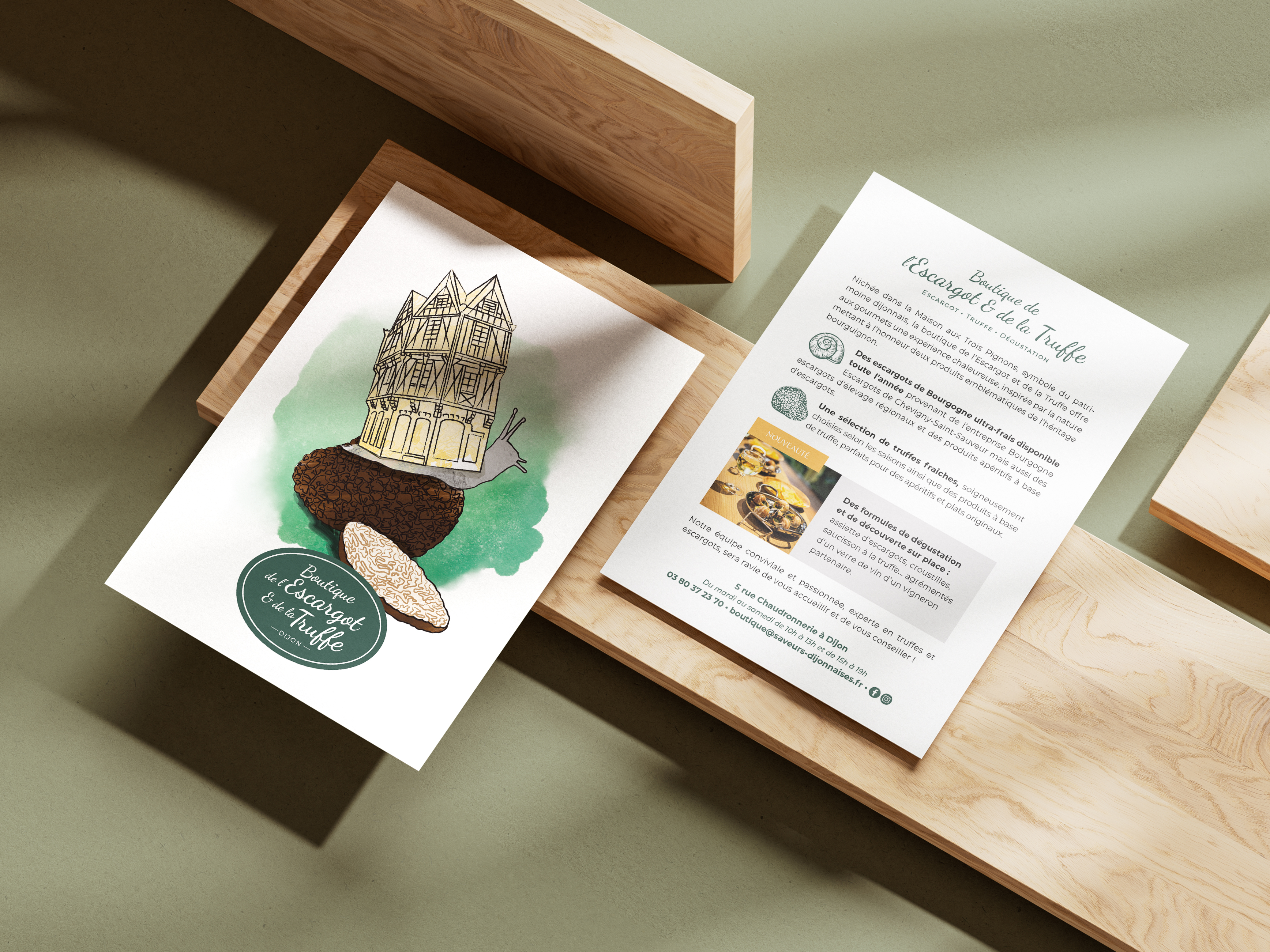 Cartes postales Bourgogne Escargot
