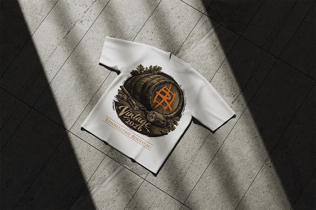 Tshirt Mockup Tonnellerie Rousseau V1