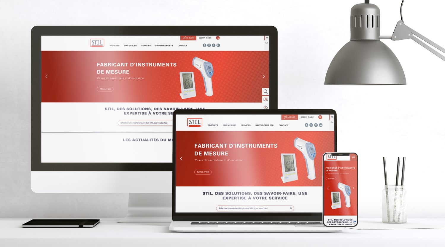 Agence de communication Dijon site internet STIL